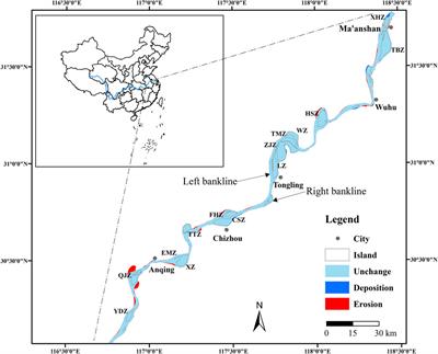Decadal evolution of fluvial islands and its controlling factors along the lower Yangtze River